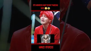 BTS MEMBERS MOST SCARY PHOBIAS 😨 BTS AFRAID OF THESE THINGS 😳 #bts #kpop #taehyung #btsarmy #shorts