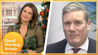 Keir Starmer Is Questioned On Rail Strikes & Abolishing The House Of Lords | Good Morning Britain