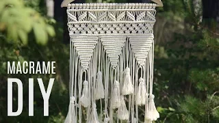 DIY Macramé Wall Hanging Easy Tutorial by Macrame School | Home Decor Ideas