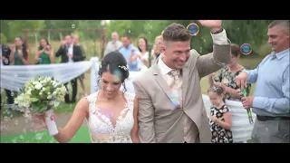 Katka & Dénes - wedding highlights // Szeged Halácsi Major // Leon Art Press wedding films & photos