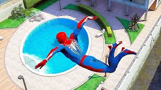 GTA 5 Suck Smash Ragdolls 47 (Spiderman)