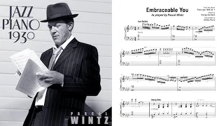 Pascal Wintz - Embraceable You (George Gershwin) | Sheet music transcription