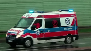 [Alarmowo] Karetki, transporty sanitarne i inne pojazdy ratownictwa medycznego