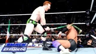 Sheamus vs. Damien Sandow - Dublin Street Fight: SmackDown, June 28, 2013