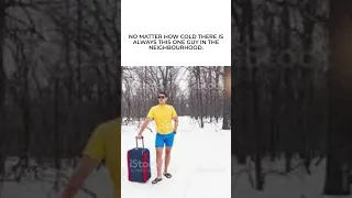 THAT ONE GUY IN A COLD WEATHER.#shorts
