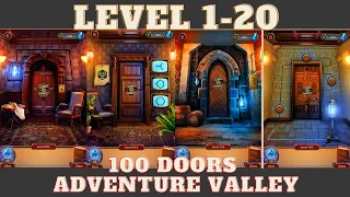 100 doors adventure valley | Level 1-20