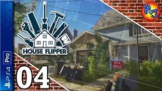 Let's Play House Flipper PS4 Pro | Console Gameplay Episode 4 | Buying a House (P+J)