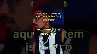 md chefe passando trote para funerária