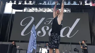 The Used Live Live - Buried Myself Alive - Warped Tour - Atlantic City - 6/30/19