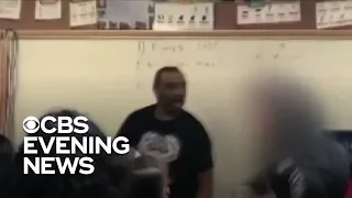 California teacher arrested and charged with child abuse after violent brawl