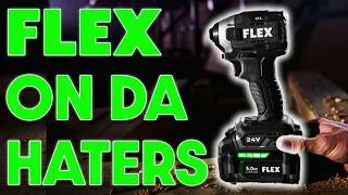 New FLEX Power Tools DIRECT COMPETITOR TO Milwaukee & DeWALT (FLEX ON DA H8TERS)