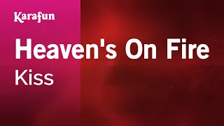 Heaven's On Fire - Kiss | Karaoke Version | KaraFun