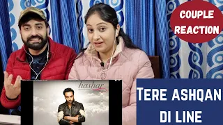 Babbu Mann--TERE ASHQAN Di LINE | Couple Reaction Video | Abhiyanka Ki Duniya