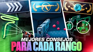 ¡Una COSA para MEJORAR por CADA RANGO que EXISTE (AIM, STRATS, ETC) | CS:GO