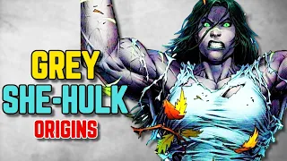 Grey She-Hulk Origins -  She-Hulk's Ultra-Angry Indestructible Mindless Form That Shook The World!