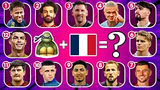 Guess The Football Player By EMOJI, CLUB And SONGS | Ronaldo, Messi, Haaland, Neymar