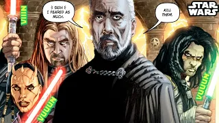 Why Dooku Trained So Many Sith Apprentices (BREAKS RULE of 2)