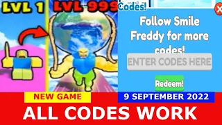 *ALL CODES WORK* [NEW] Muscle Race Clicker ROBLOX | September 9, 2022