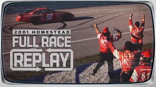 Classic NASCAR Full Race Replay: 2001 Homestead-Miami, Bill Elliott win