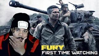 THIS ONE HURT ME! FURY (2014) | FIRST TIME WATCHING | MOVIE REACTION