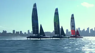 BIG Crash i SailGP