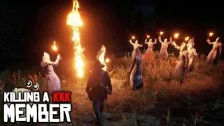 Red Dead Redemption 2 - What Happens If You Bring Black Man To The KKK  ?
