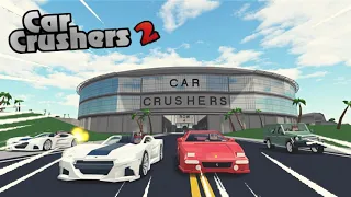 Roblox | Car Crushers 2 Trailer But Better But Even Better!!