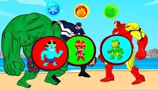 Evolution Of HULK PREGNANT, IRON-MAN, CAPTAIN AMERICA : Who Is The King Of Super Heroes?