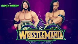 AJ Styles vs Shinsuke Nakamura | WWE Championship | WWE Mayhem wrestlemania 2018