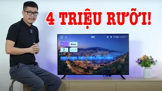 TV Xiaomi EA43 2022 chỉ 4 triệu rưỡi, sinh viên mua về giải trí được nè