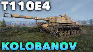 T110E4 - 1 vs 5 - 9,8K Damage - 8 Kills - World of Tanks