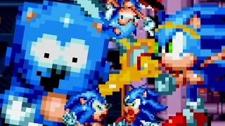 Hedgehogs of Time - Sprite Updates! (Sonic Mania Plus H.O.T. Mod)