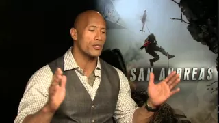 Dwayne 'The Rock' Johnson San Andreas Interview