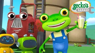 Muddy Water Rescue | Gecko's Garage | Cartoons For Kids | Toddler Fun Learning