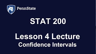 STAT 200 Lesson 4  Lecture