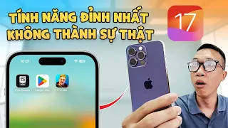 Vinh Xô | Tính năng “mong đợi nhất” trên iOS 17 đã không thành sự thật