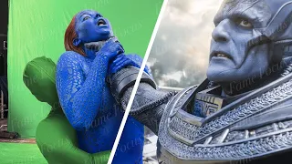 X-MEN: Apocalypse (2016) Amazing Before & After | scenesofficial