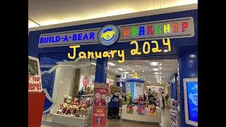 BUILD-A-BEAR WORKSHOP⛄JANUARY 2024 SHOP WITH ME💗VALENTINE'S DAY BEARS & ACCESSORIES💌