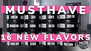 16 New Flavors of Musthave - Overview by Moa Smokes