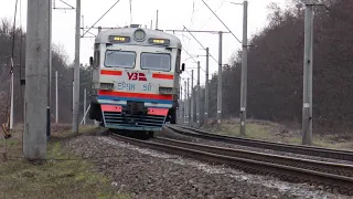 ЕР9м-511(КВР) з регіональним поїздом №868 Жмеринка - Київ