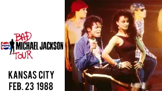 Michael Jackson - Bad Tour Live in Kansas City (February 23, 1988)