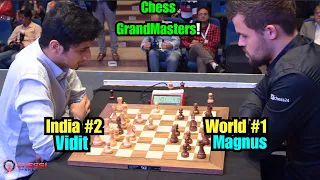 India No.2 vs World No.1! Vidit vs Magnus