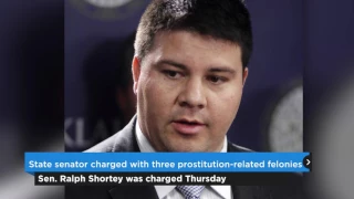 State senator charged with three prostitution-related felonies