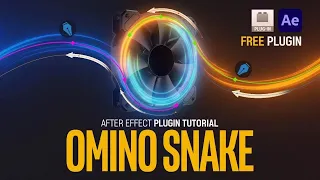 After Effects Omino Snake Free Plugin Tutorial Easy Air Flow