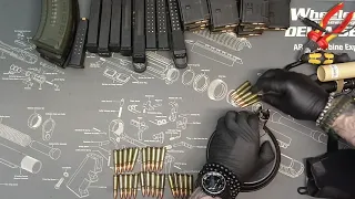 Набиваем под завязку, бубен для АК на 75 патронов (tambourine for AK 75 rounds)