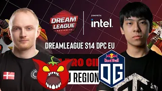 🔴DOTA 2[RU] Hellbear Smashers vs OG [Bo3] DreamLeague DPC S15 EU, Upper Division, Table