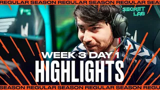 Full Day Highlights | W3 D1 | LEC Summer 2023