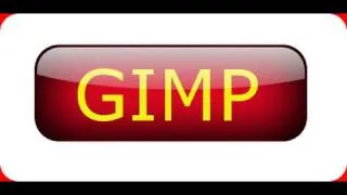 GIMP tutorial for beginners -  Shiny Glossy Button