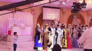 Uzbek wedding in USA yor-yor,kelin salom Zamira Salim!