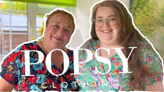 DISCOVER POPSY w. MUM | uk independent fashion | plus size try on haul | 2022